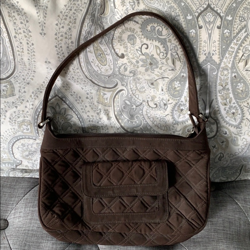 Vera Bradley brown purse